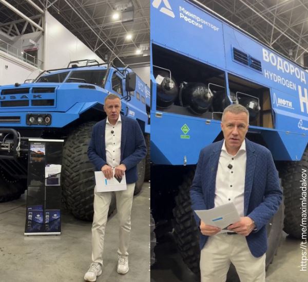 Российский вездеход &laquo;Русак&raquo; перевели на водород: запас хода 500 км и скорость 60 км/ч с максимальной загрузкой