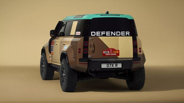 Самый экстремальный Land Rover Defender. Представлен раллийный Defender Dakar D7X-R: 4,4-литровый V8 с двумя турбинами, 550-литровый топливный бак и &laquo;режим полёта&raquo;
