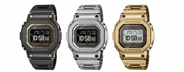 Представлены новые полностью металлические часы Casio G-Shock GMW-BZ5000