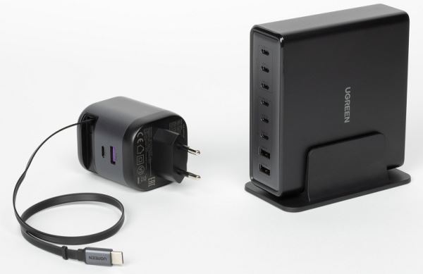 Обзор сетевых зарядных устройств Ugreen X766 и Nexode X605 и кабеля-&laquo;рулетки&raquo; Nexode L531