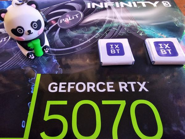 Обзор видеокарты Palit GeForce RTX 5070 Infinity3 (12 ГБ)