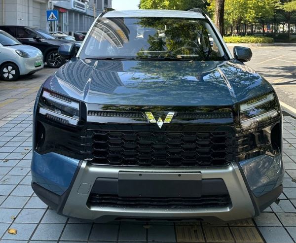 Можно бензиновый, гибридный либо электрический, а также на пять либо семь мест. Wuling готовит новый кроссовер Xingguang 560